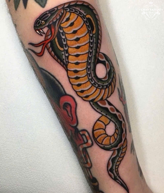 Xăm Hình Rắn - XH09